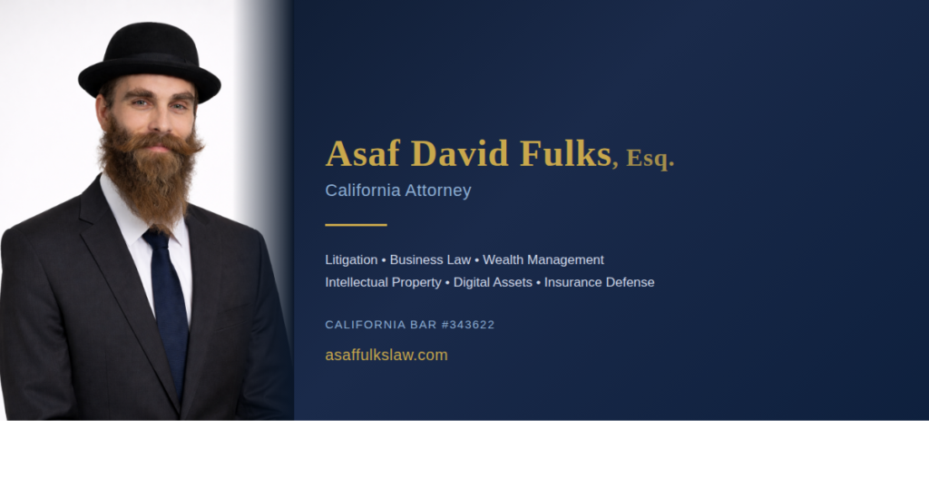 Asaf Fulks Law — California Attorney